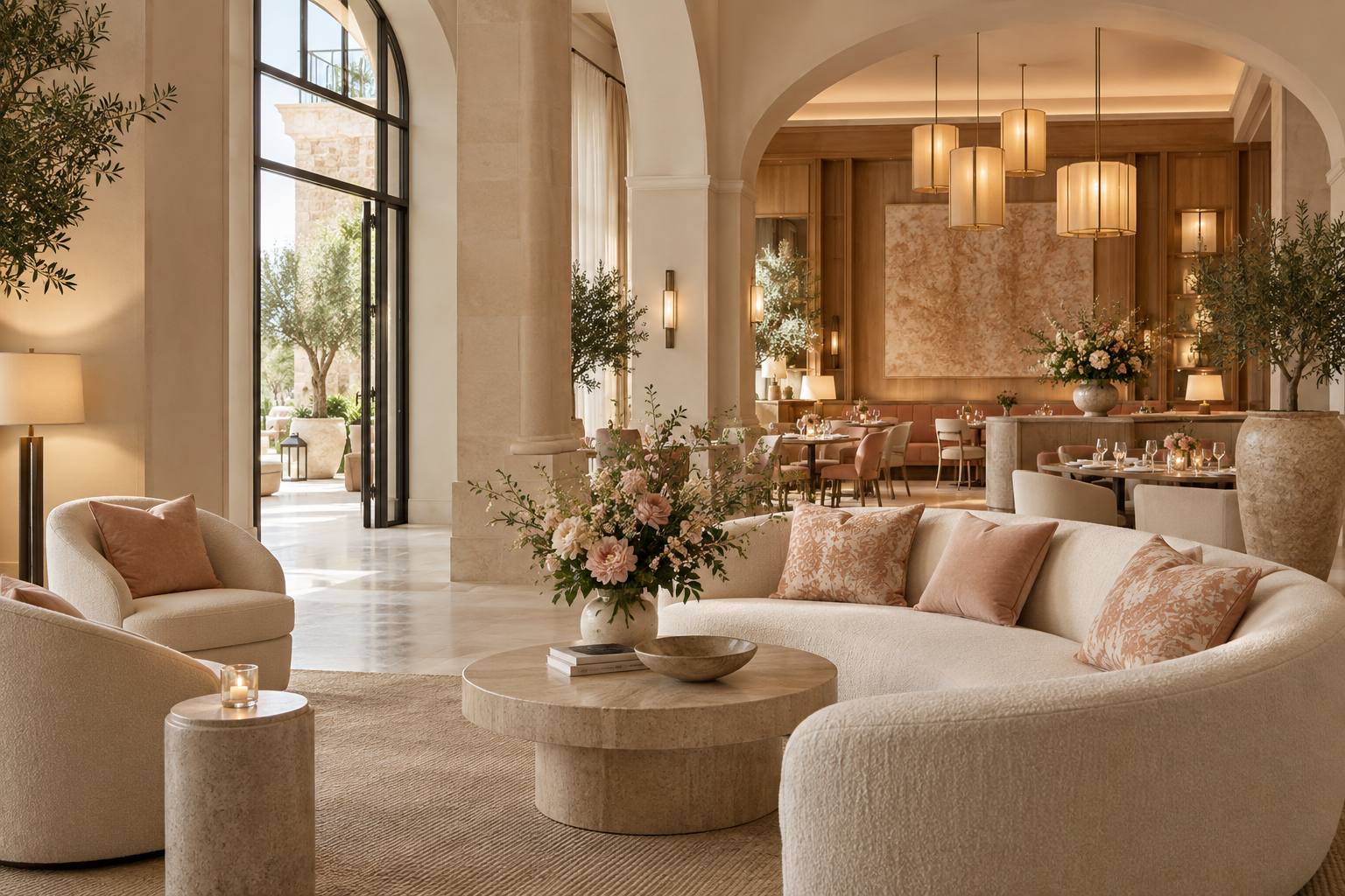 Boutique hospitality interior
